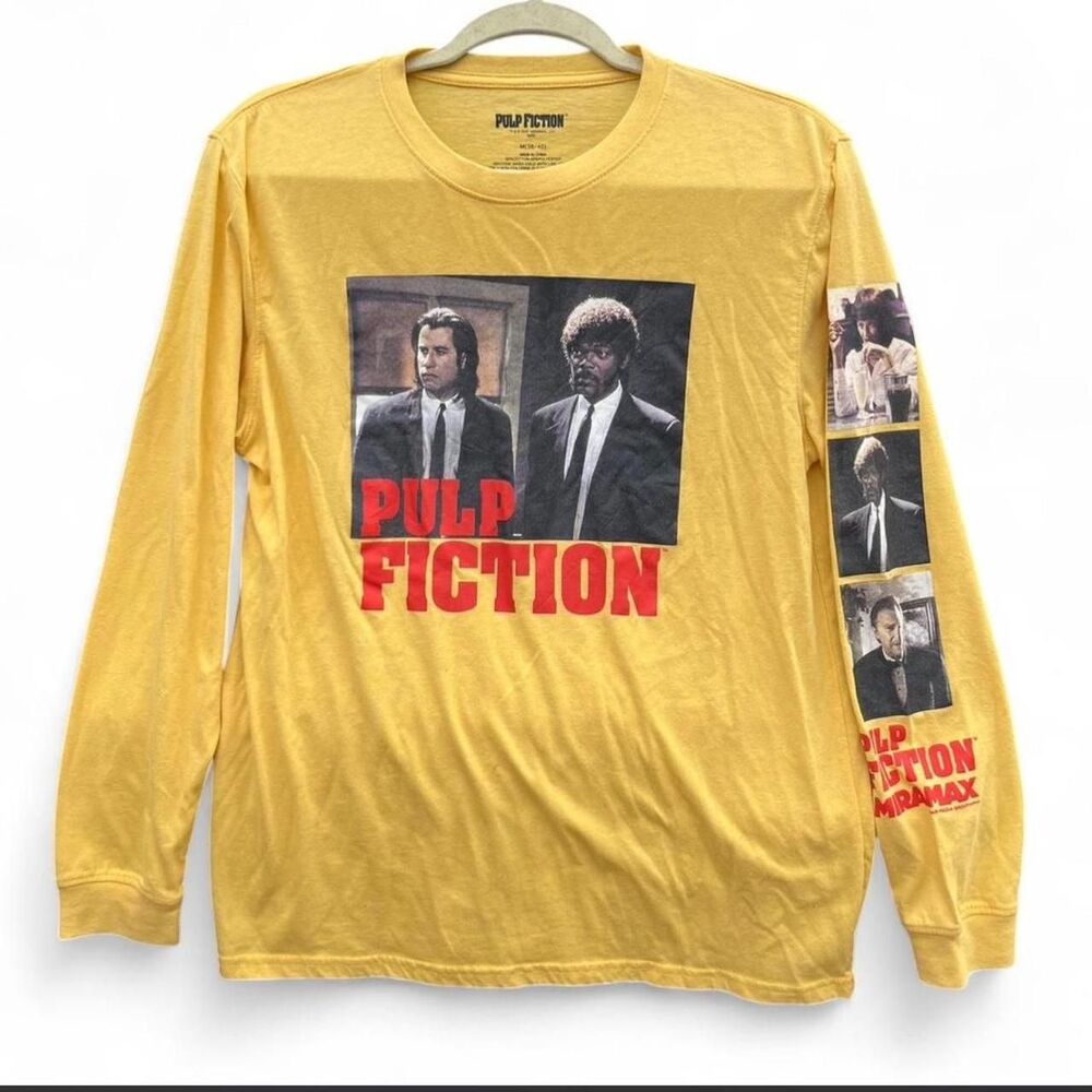 Pulp Fiction Official Graphic Tee | Yellow | Medium (38/40) | 2020 Collection
